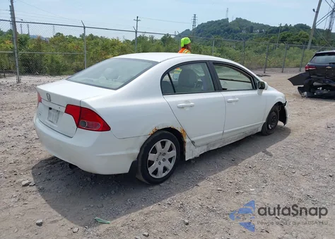 2008 Honda Civic Lx from USA, damaged, VIN 2HGFA16578H338763